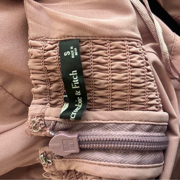 Abercrombie & Fitch Dusty Rose Long Sleeve Dress - Picture 3 of 3